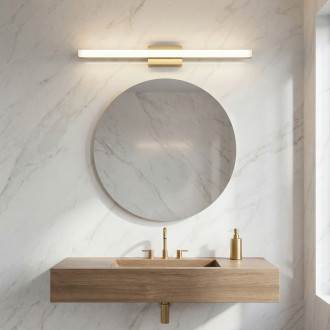 REA Nástenné svietidlo LED 80CM APP1853-1W BRUSH GOLD OSW-66007