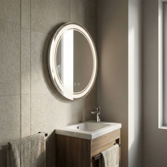 REA Zrkadlo LED SOFT 50 HOM-00202