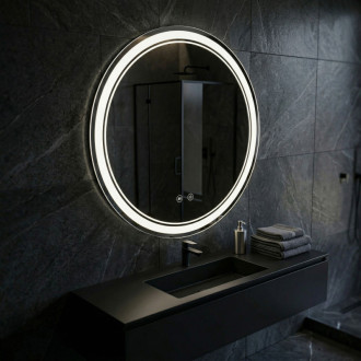 REA Zrkadlo LED SOFT 80 HOM-00205