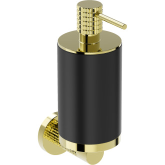 Dávkovač mýdla Mexen Triv, černý/zlatý - 70A33058-50B