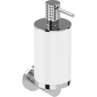 Dávkovač mýdla Mexen Triv, bílý/chrom - 70A33058-00W
