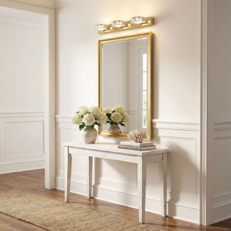 REA Nástenné svietidlo LED APP1939-3W GOLD OSW-66073
