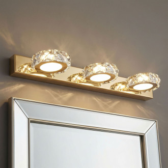 REA Nástenné svietidlo LED APP1939-3W GOLD OSW-66073