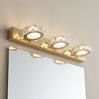 REA Nástenné svietidlo LED APP1939-3W GOLD OSW-66073