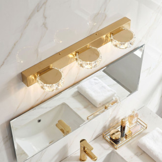 REA Nástenné svietidlo LED APP1939-3W GOLD OSW-66073