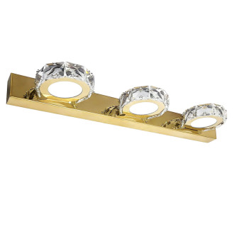 REA Nástenné svietidlo LED APP1939-3W GOLD OSW-66073