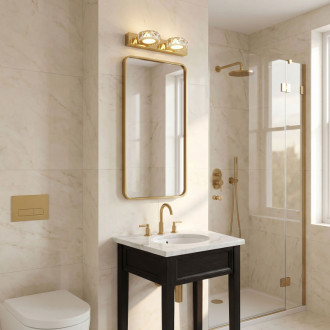 REA Nástenné svietidlo LED APP1937-2W GOLD OSW-66071