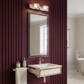 REA Nástenné svietidlo LED APP1936-2W CHROME OSW-66070