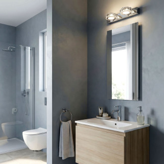 REA Nástenné svietidlo LED APP1936-2W CHROME OSW-66070
