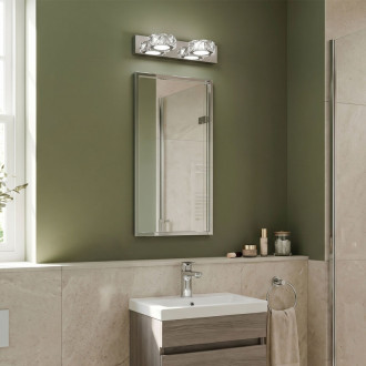 REA Nástenné svietidlo LED APP1936-2W CHROME OSW-66070
