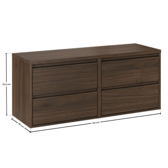 Comad SET-VOV B VILLA 120CM Kúpeľňová zostava 120 cm s doskou