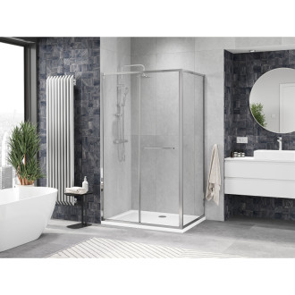 Mexen Linea posuvný sprchovací kút 80 x 85 cm, priehľadný, chróm - 8E1-080-085-01-01