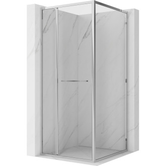 Mexen Linea posuvný sprchovací kút 90 x 90 cm, priehľadný, chróm - 8E1-090-090-01-01