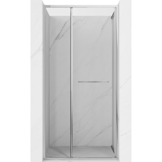 Posuvné sprchové dvere Mexen Linea 80 cm, priehľadné, chróm - 8E1-080-000-01-01