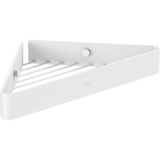 Rohový koupelnový koš Mexen Evos-C, bílý - 70A8514-20