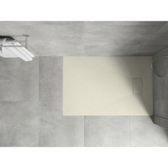 Mexen Hugo obdĺžniková sprchová vanička SMC 100 x 80 cm, béžová - 42698010