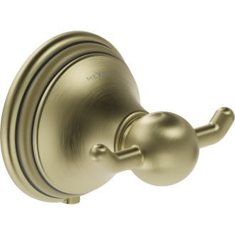 Dvojitý vešiak na uterák Mexen Lusso, starobronz - 70A16812-30
