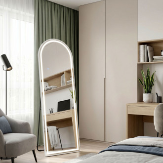 REA Zrkadlo LED Orbit 50x160cm White HOM-07054