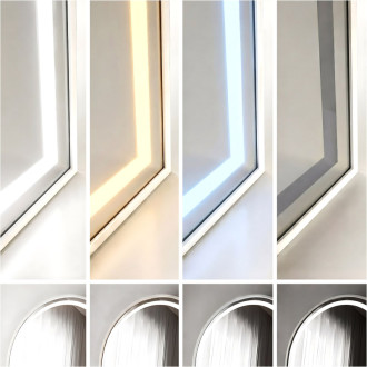 REA Zrkadlo LED Orbit 50x160cm White HOM-07054