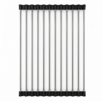 REA Rolovací odkvapkávač na drez REA P12298 Black HOM-09976