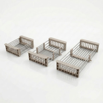 REA Teleskopický odkvapkávač na drez REA P14487B Beige HOM-09975