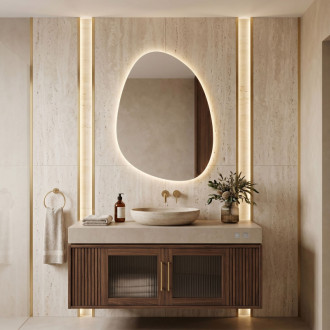 REA Samolepiace dekoratívne lišta Rea P14454CA 3,8 cm Brush Gold HOM-09986