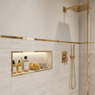 REA Samolepiace dekoratívne lišta Rea P14454CA 3,8 cm Gold HOM-09970