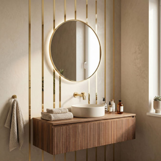 REA Samolepiace dekoratívne lišta Rea P14454CA 3,8 cm Gold HOM-09970