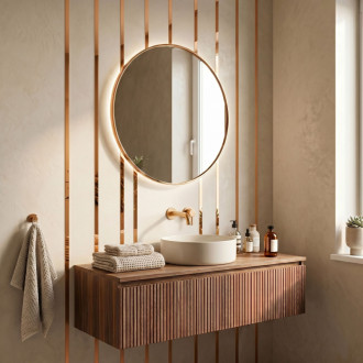 REA Samolepiace dekoratívne lišta Rea P14454CF 3,8 cm Copper HOM-09971