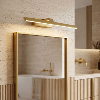 REA SWE004-1W Kúpeľňové nástenné LED svietidlo 43cm GOLD OSW-20103