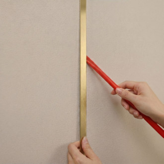 REA Samolepiace dekoratívne lišta Rea P14454 2cm Brush Gold HOM-09980