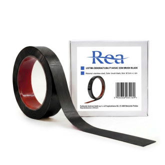 REA Samolepiace dekoratívne lišta Rea P14454C 2cm Brush Black HOM-09983