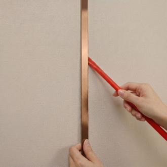 REA Samolepiace dekoratívne lišta Rea P14454A 2cm Brush Copper HOM-09981