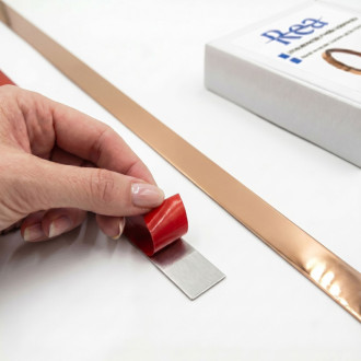 REA Samolepiace dekoratívne lišta Rea P14454E 2cm Copper HOM-09985