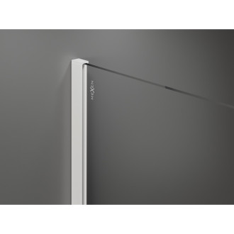 Mexen Kioto Sprchová zástena 80 x 200 cm, ombre biela 8 mm, biela - 800-080-101-20-86