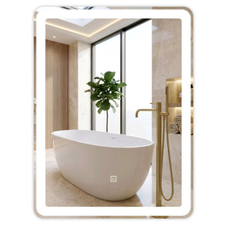 Zrkadlo LED 60x80cm SAB-3451