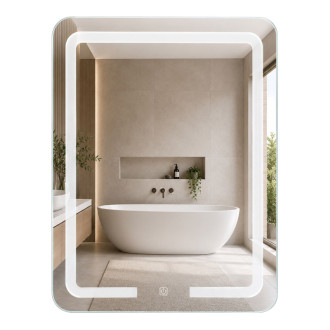 Zrkadlo LED 60x80cm SAB-3436