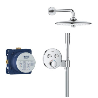 Sprchový systém Grohe Precision SmartControl vrátane podomietkového telesa chróm 34878000