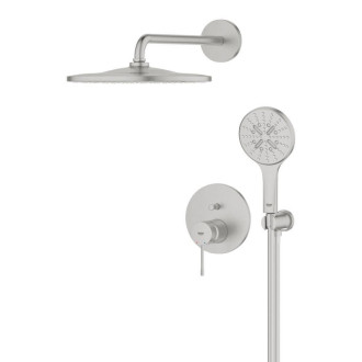 Sprchový systém Grohe Essence vrátane podomietkového telesa supersteel 25287DC0