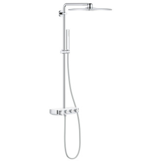 Sprchový systém Grohe Euphoria SmartControl System s termostatickou batériou Moon White, Yang White 26508LS0