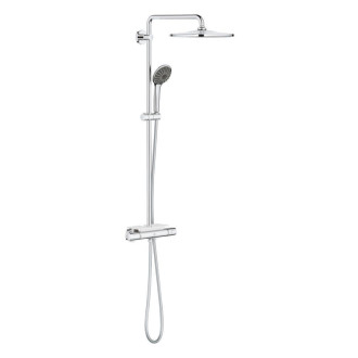Sprchový systém Grohe Vitalio Joy na stenu s termostatickou batériou chróm 26401001