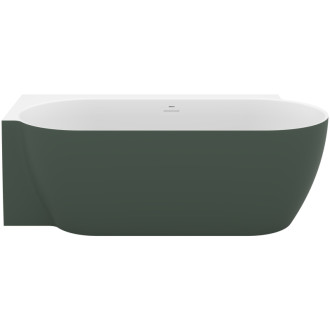Vaňa Freedom Corner II Tec (Vaňa Freedom Corner II Tec 175x86 L, voľne stojaca, Grey Green/biela, krytka odtoku biela)