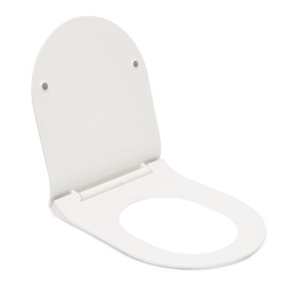 WC doštička Glacera duroplast biela matná AL030SMW