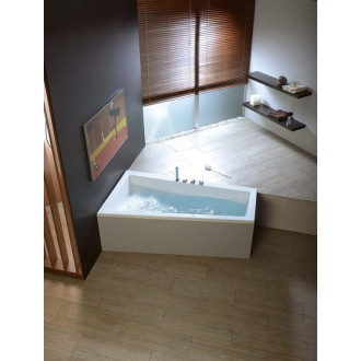 Asymetrická vaňa Polysan Andra 180x90 cm akrylát pravá 78771