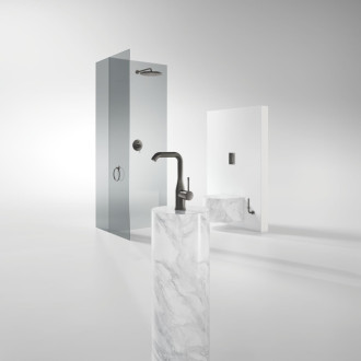 Držiak toaletného papiera Grohe Essentials kartáčovaný Hard Graphite G40385AL1