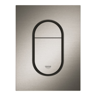 Ovládacie tlačidlo Grohe Arena Cosmopolitan S plast kartáčovaný Hard Graphite 37624AL0