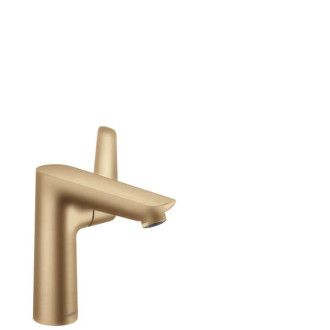 Umývadlová batéria Hansgrohe Talis E s výpustou kartáčovaný bronz 71754140