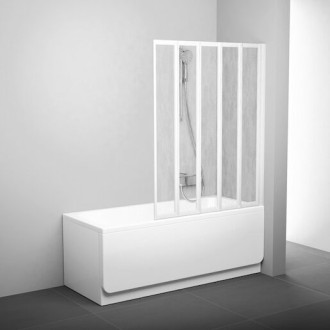 Vaňová zástena Ravak Supernova 133x110 cm biela 794E010041