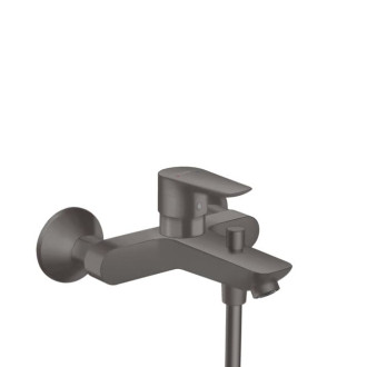 Vaňová batéria Hansgrohe Talis E bez sprchového setu 150 mm kartáčovaný čierny chróm 71740340