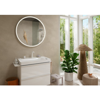 Umývadlová batéria Hansgrohe Tecturis S s výpustou matná biela 73353700